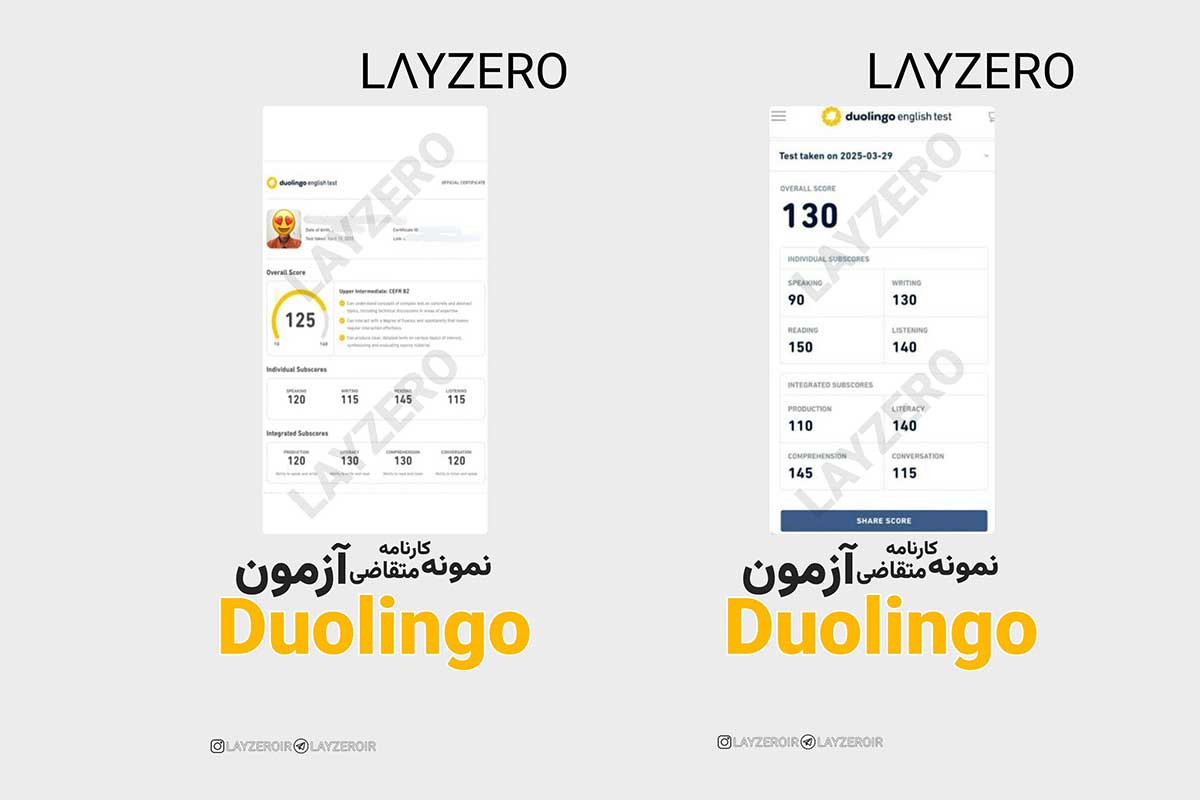  خرید مدرک زبان دولینگو، اخذ مدرک دولینگو فوری، و حتی خرید مدرک دولینگو با استعلام