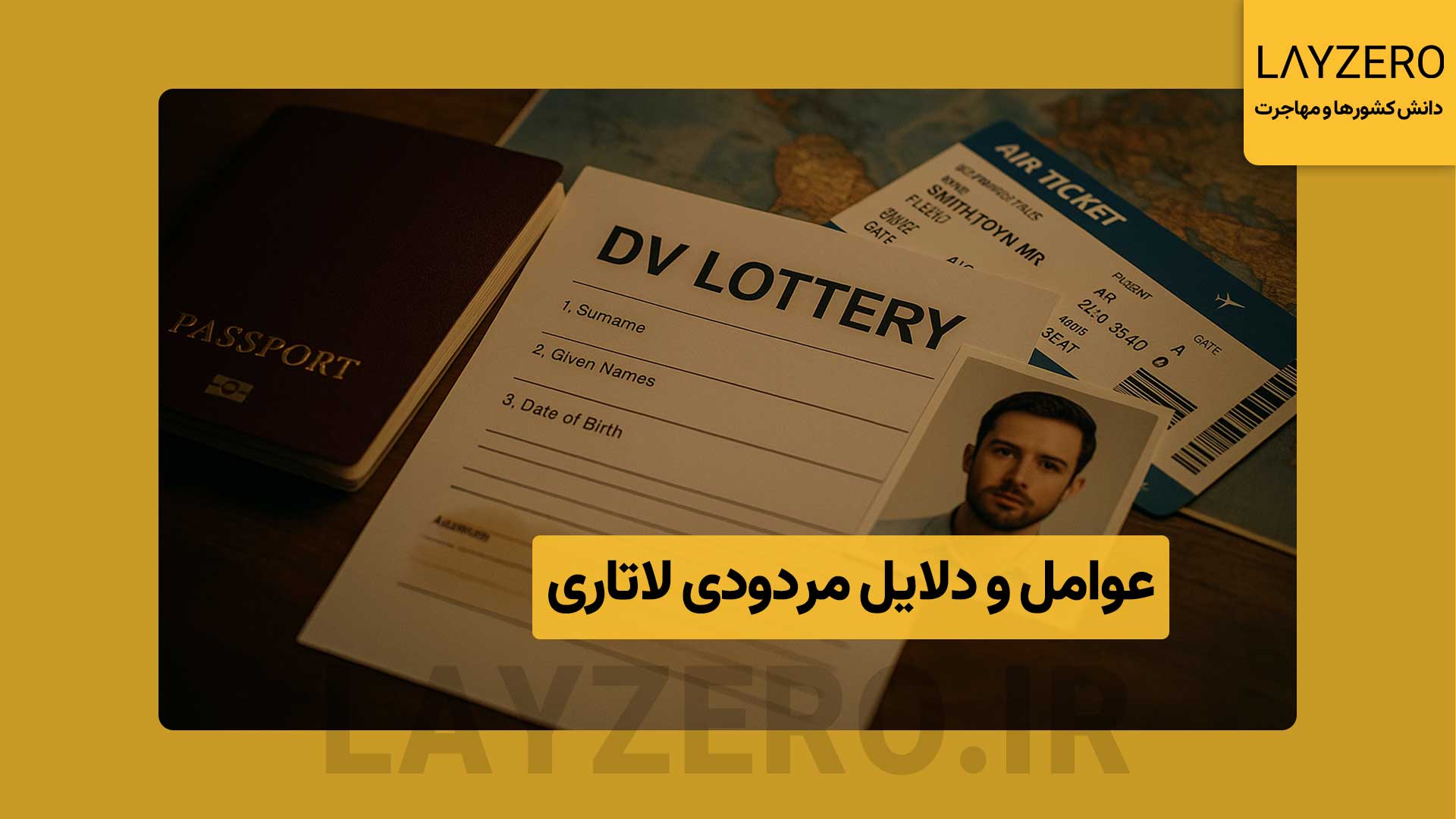 عوامل و دلایل مردودی لاتاری و ریجکت شدن لاتاری - لایزرو آشنایی با مهم‌ترین عوامل مردودی لاتاری و دلایل ریجکت شدن لاتاری و ریجکت شدن ویزای لاتاری برای موفقیت در ثبت‌نام.